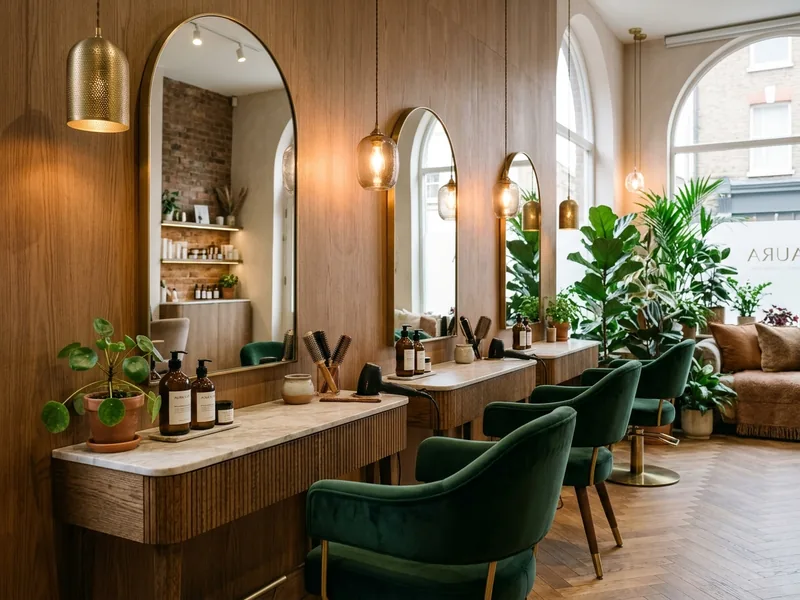 Salón de belleza — ejemplo ilustrativo